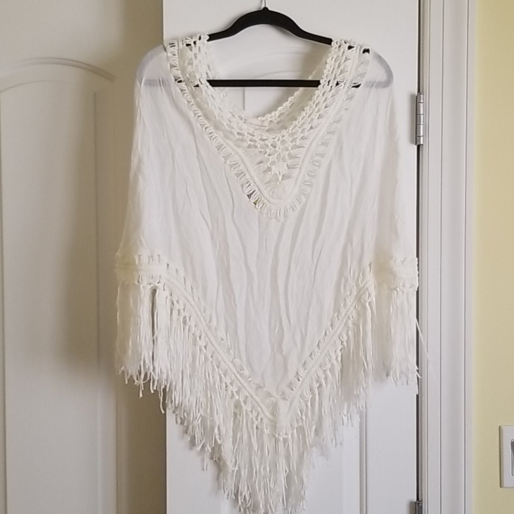 White poncho